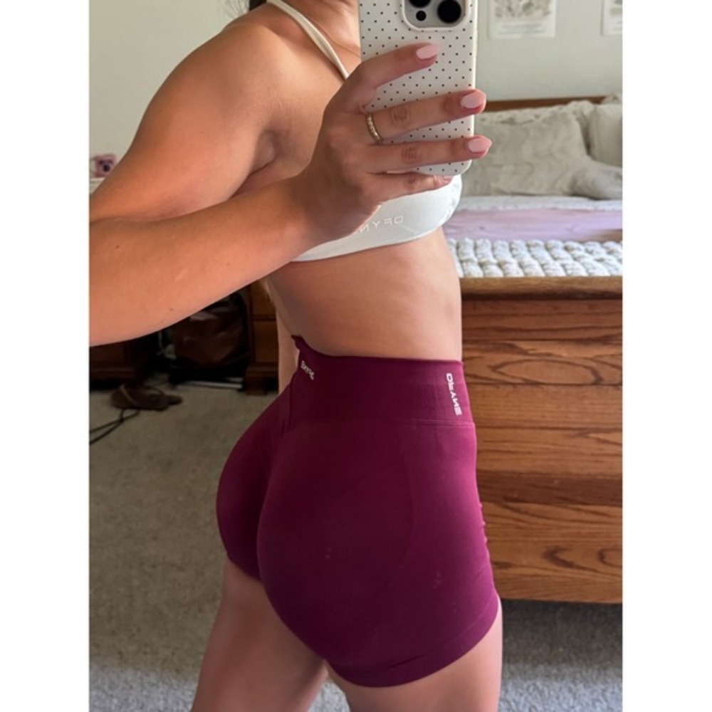 Dfyne impact shorts 4.5" winter berry small
